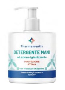 Pharmamentis sapone detergente igienizzante mani 300 ml