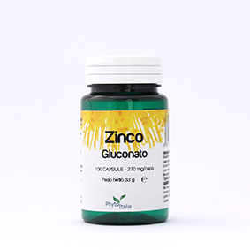 PhytoItalia Zinco Integratore Alimentare 100 Capsule