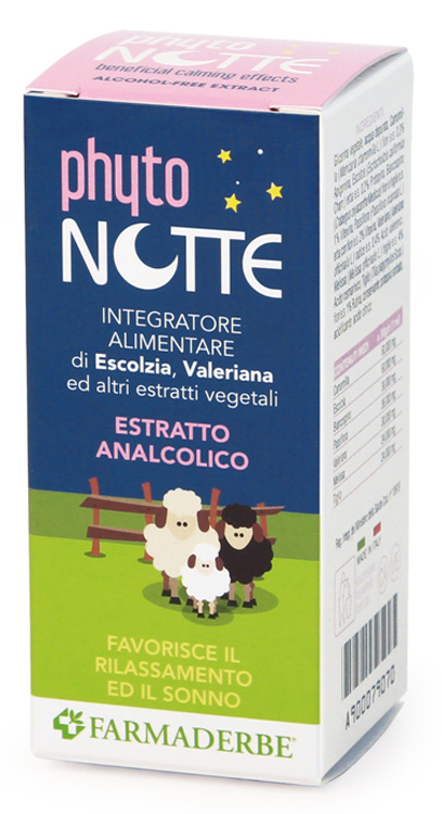 Phytonotte Estratto Analcolico Integratore per Dormire 50 ml