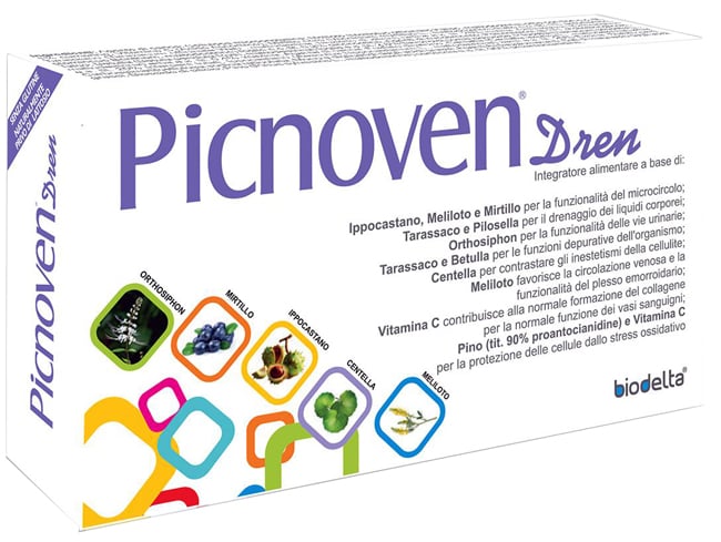 Picnoven dren 50 compresse 31 g