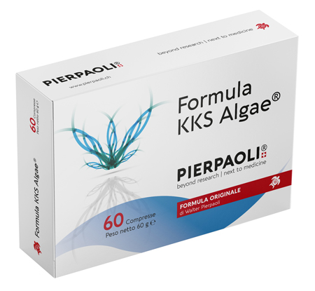 Pierpaoli Formula KKS Algae - Integratore per il Benessere Fisico e Mentale - 60 Compresse Gastroresistenti