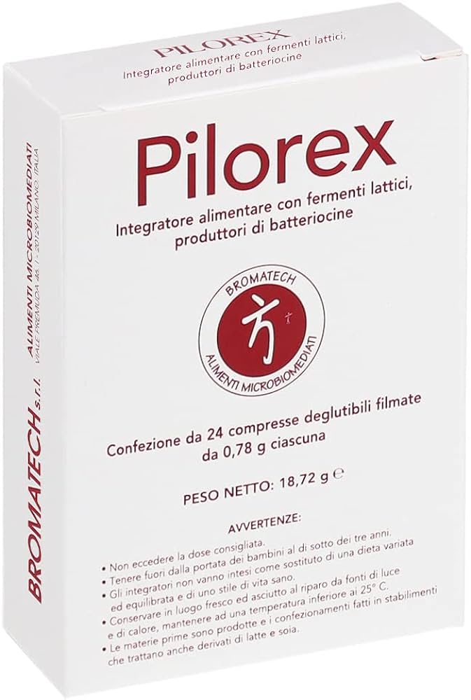 Pilorex Integratore Alimentare 24 Compresse