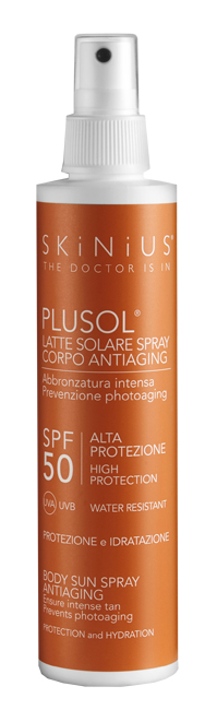 Plusol latte solare spf 50 200 ml