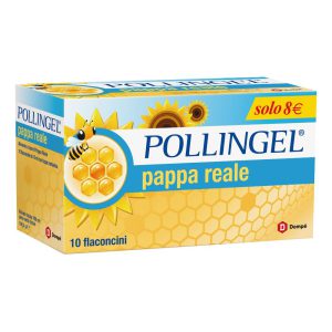 Pollingel Pappa Reale10 Flaconcini - Tonico Energizzante Naturale