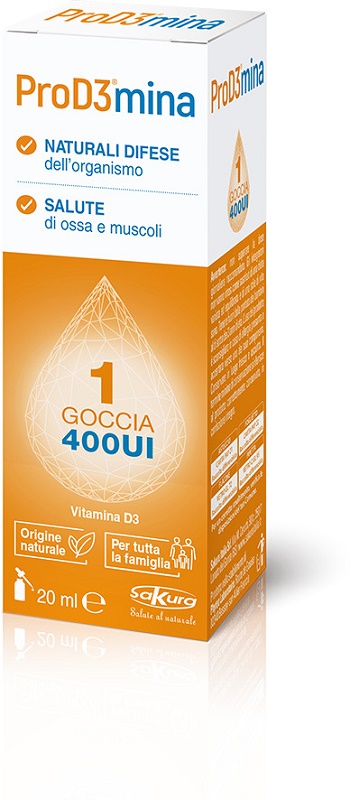 Prod3mina Integratore Vitamina D3 20 ml