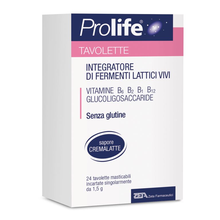 Prolife Integratore Di Fermenti Lattici 24 Tavolette