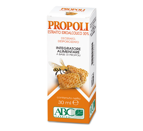 Propoli Estratto Idroalcolico 30% ABC Trading 30ml