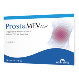 Prostamev Plus Integratore Alimentare 30 Capsule Molli