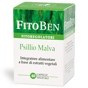 Psillio Malva Fitoben 40 Capsule Vegetali