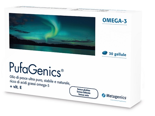 Pufagenics - Integratore di Omega 3 per il Benessere Cardiovascolare - 30 Capsule