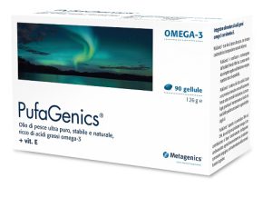 Pufagenics - Integratore di Omega 3 per il Benessere Cardiovascolare - 90 Capsule