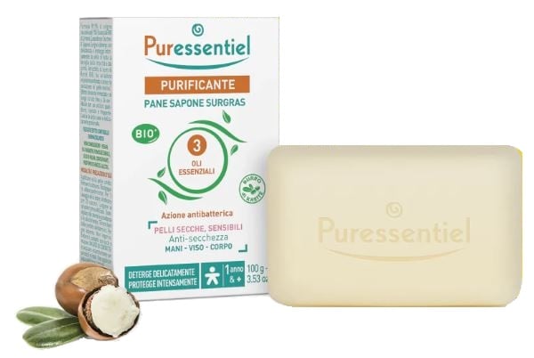 Puressentiel sapone surgras solido bio 100 g