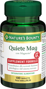 Quiete Mag Nature’s Bounty 100 Tavolette