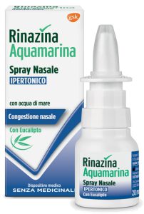 RINAZINA ACQUAMARINA SOLUZIONE NASALE IPERTONICA CON EUCALIPTO SPRAY 20 ML