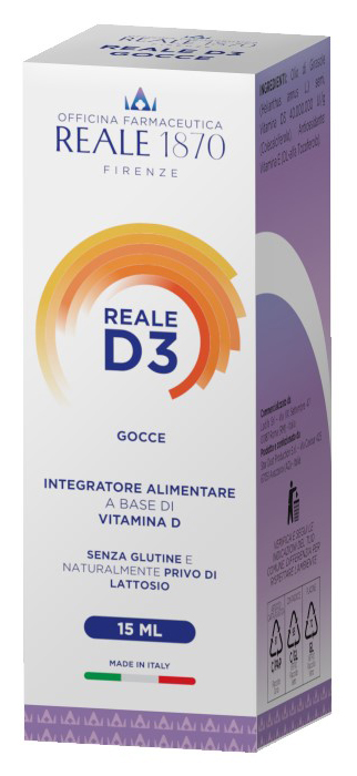 Reale d3 gocce 15 ml