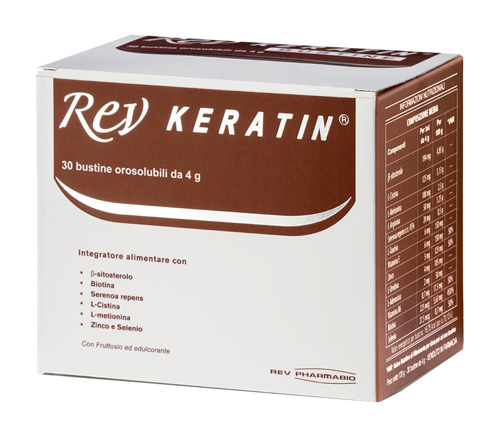 Rev keratin 30 bustine