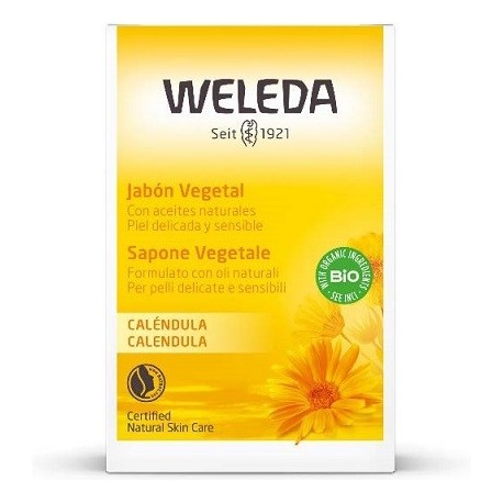 SAPONE VEGETALE CALENDULA 100G