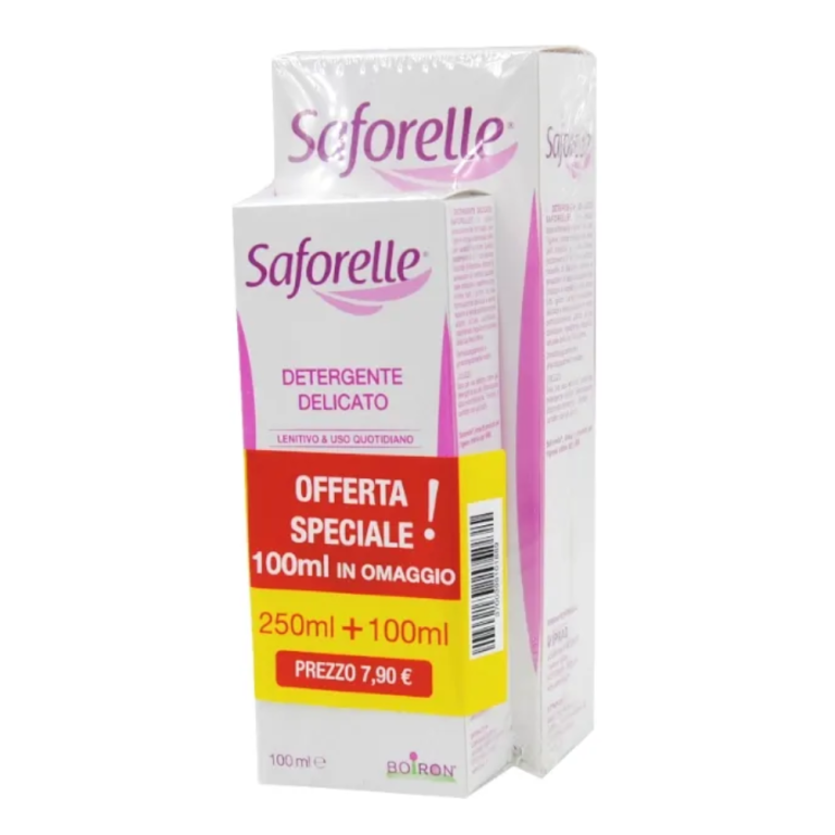 Saforelle Detergente Intimo Delicato 250ml + 100ml Omaggio - Boiron