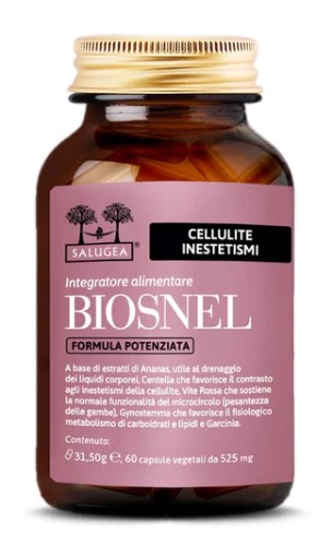 Salugea Biosnel Formula Potenziata 60 Capsule Vegetali - Integratore per gli inestetismi della cellulite