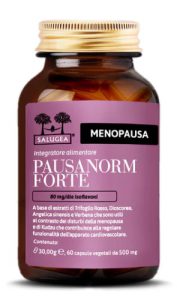 Salugea Pausanorm Forte 60 Capsule - Integratore per la menopausa senza soia