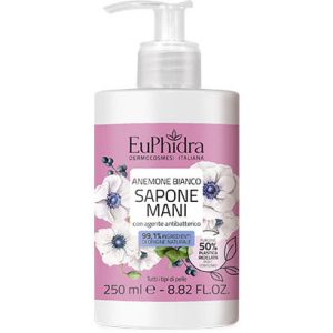 Sapone Liquido Mani Anemone Bianco Euphidra 250ml