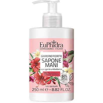 Sapone Liquido Mani Giardino Fiorito Euphidra 250ml