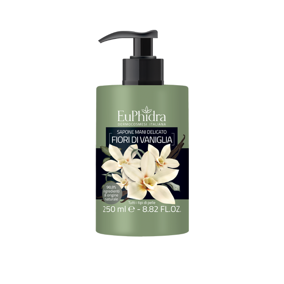 Sapone Mani Delicato Fiori Di Vaniglia EuPhidra 250ml