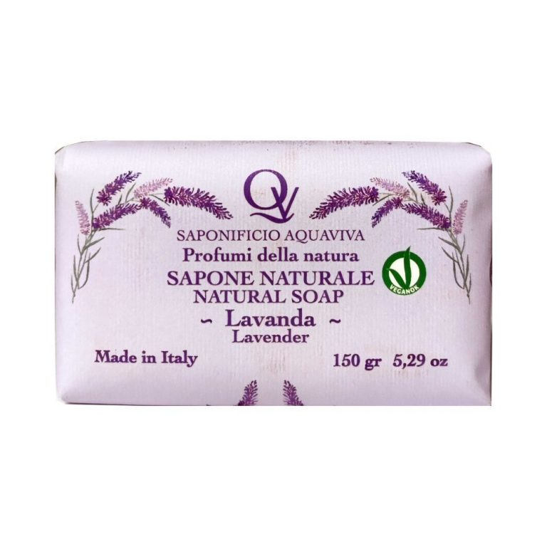 Sapone Naturale Lavanda Saponificio Aquaviva 150g