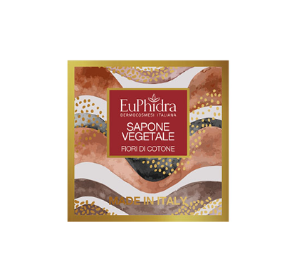 Sapone Vegetale Fiori di Cotone EuPhidra 75g