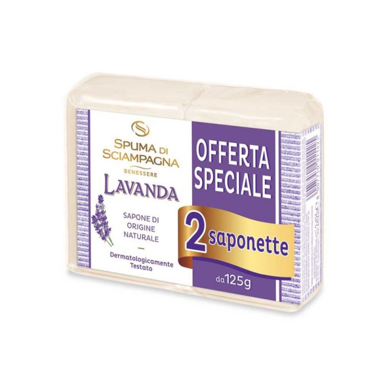 Saponetta Lavanda Spuma Di Sciampagna 2x125g