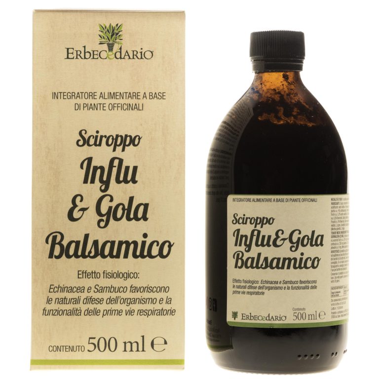 Sciroppo Influ&amp;Gola Balsamico 500 ml