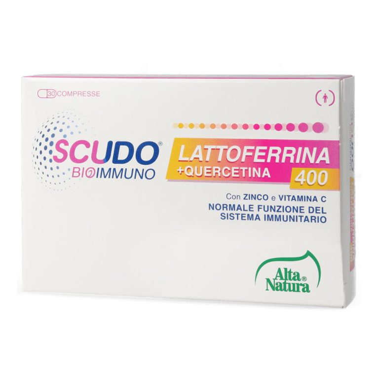 Scudo Bioimmuno Lattoferrina + Quercetina 30 Compresse