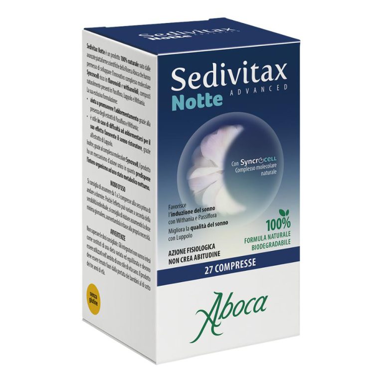 Sedivitax Notte Advanced 27 Compresse