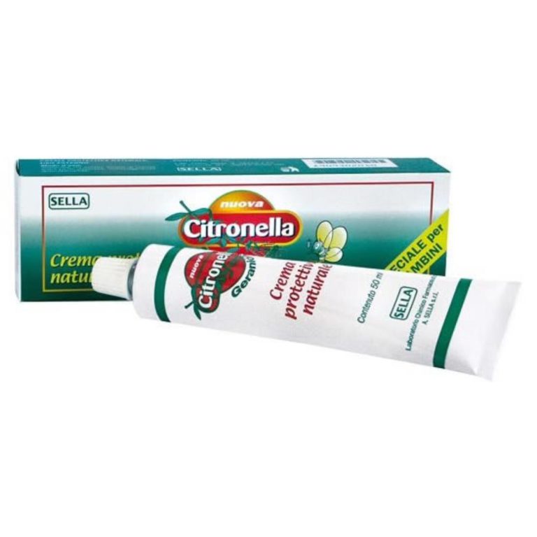 Sella Anti-Zanzare Citronella Geranio Crema Protettiva Naturale 50 ml