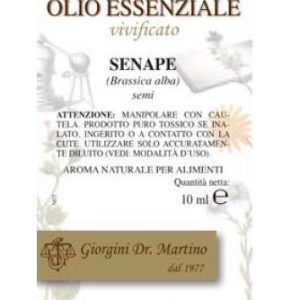 Senape Olio Essenziale - Aroma Naturale per Alimenti - 10 ml