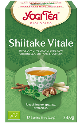 Shiitake Vitale Yogi Tea 17 Bustine