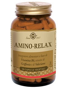 Solgar Amino Relax - Integratore Rilassante - 30 Capsule Vegetali