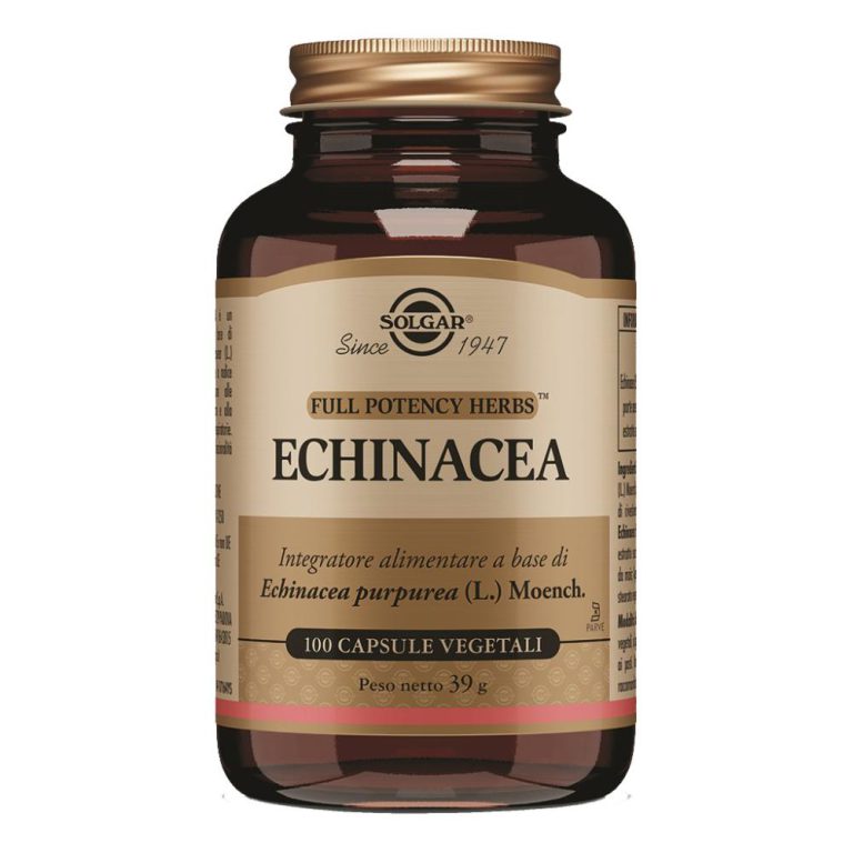 Solgar Echinacea 100 Capsule Vegetali