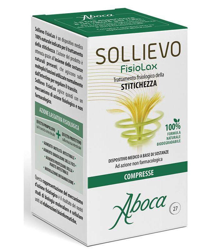 Sollievo Fisiolax Aboca 27 Compresse