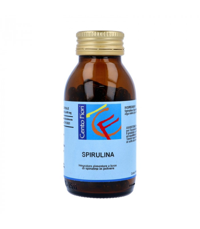 Spirulina Cento Fiori 100 Capsule Vegetali