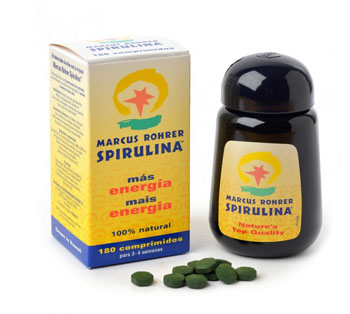 Spirulina Marcus Rohrer - Integratore Ricostituente - 180 Compresse