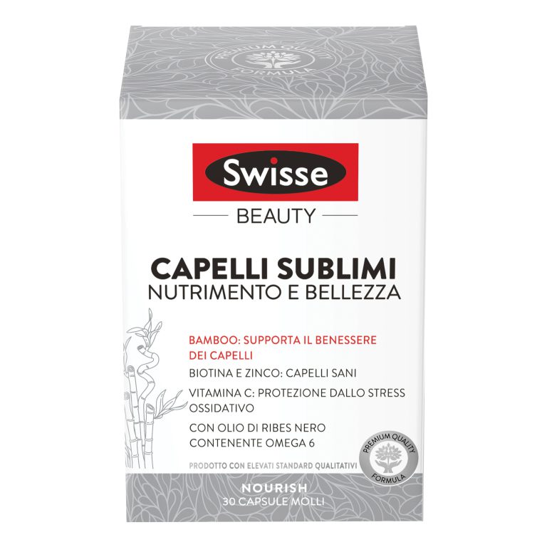 Swisse Beauty Capelli Sublimi Nutrimento E Bellezza 30 Capsule