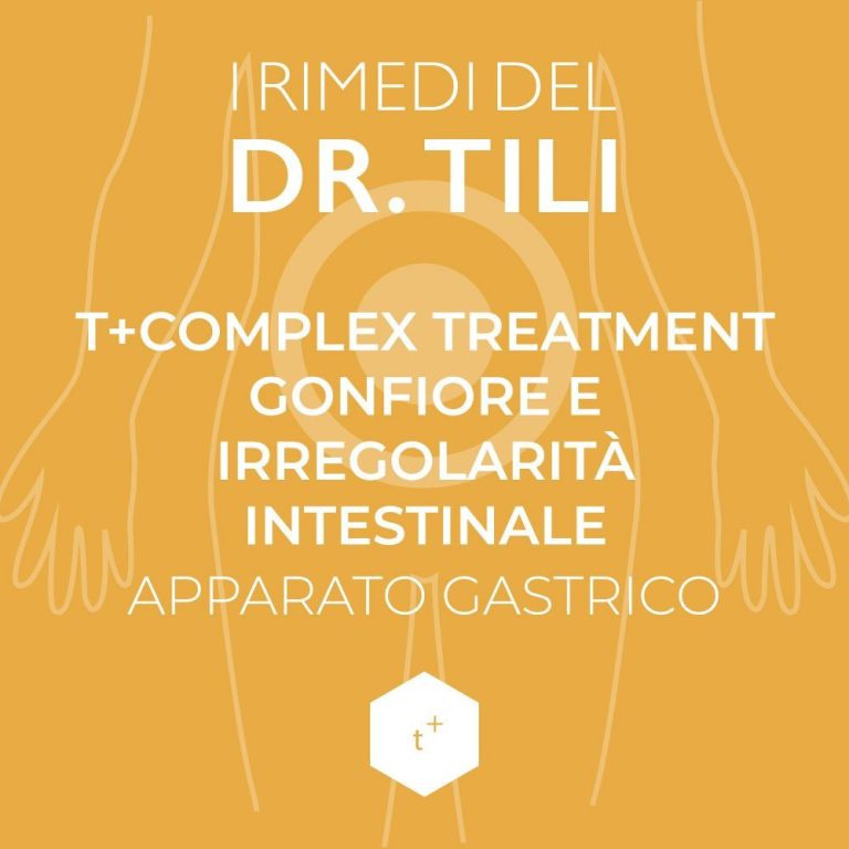 T+complex treatment Gonfiore e Irregolarità intestinale