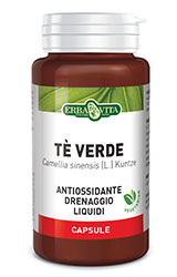 Tè Verde 60 Capsule Monoplanta 400 mg Integratore Alimentare The ErbaVita