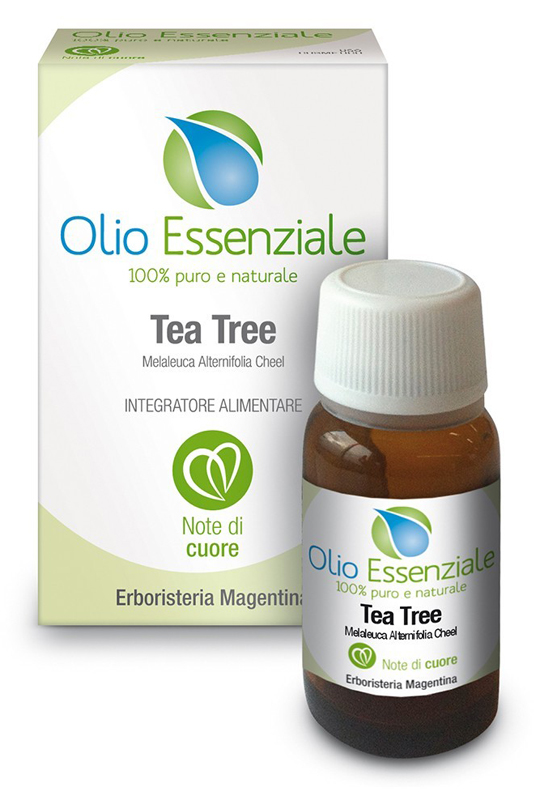 Tea Tree Olio Essenziale - Olio Balsamico per la Funzionalità delle Vie Respiratorie - 10 ml