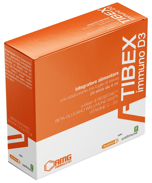 Tibex immuno d3 20 stick pack da 4 ml