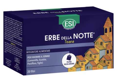 Tisana Erbe Della Notte Esi 20 Filtri