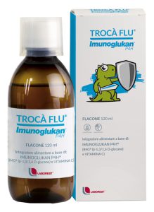 Trocà Flù Imunoglukan - Integratore Difese Immunitarie - Sciroppo 120 ml