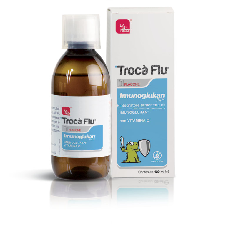 Trocà Flu - Integratore alimentare per le difese immunitarie - Sciroppo - 120 ml