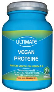 ULTIMATE VEGAN PROTEINE CREMA BISCOTTO 450 G